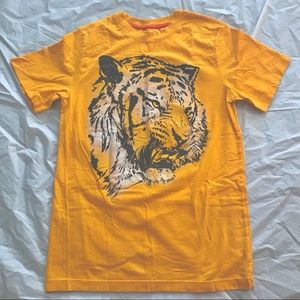 Golden Yellow Tiger T-Shirt